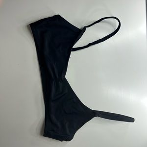 black bikini top